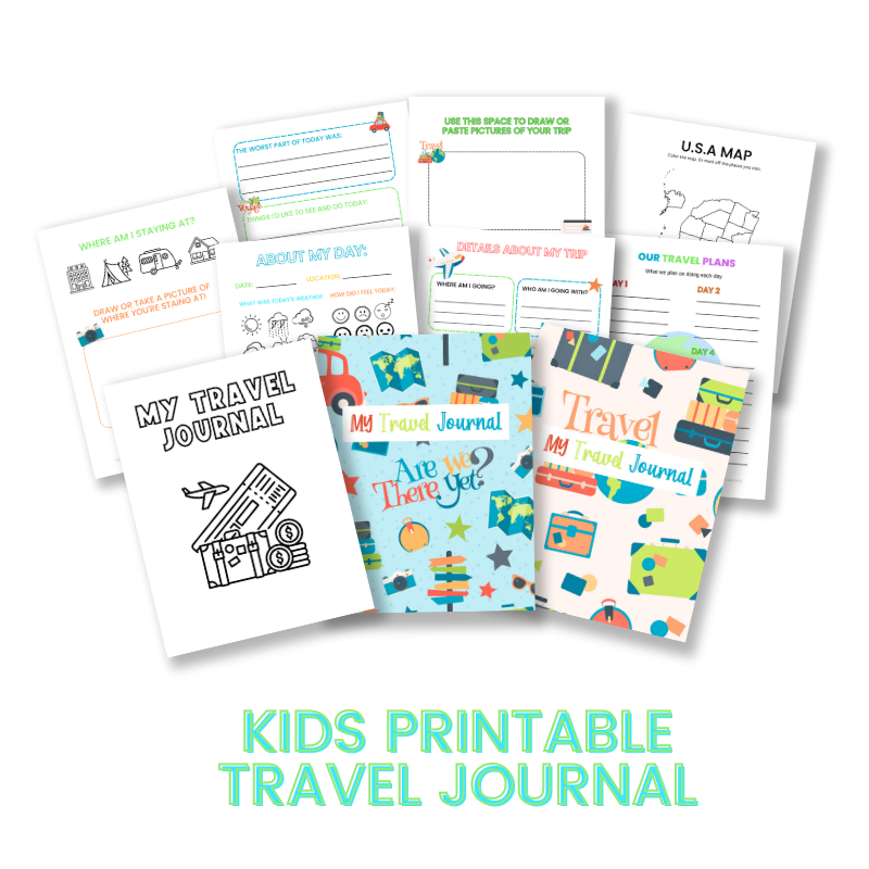 Printable Road Trip Activity Pack for Kids
