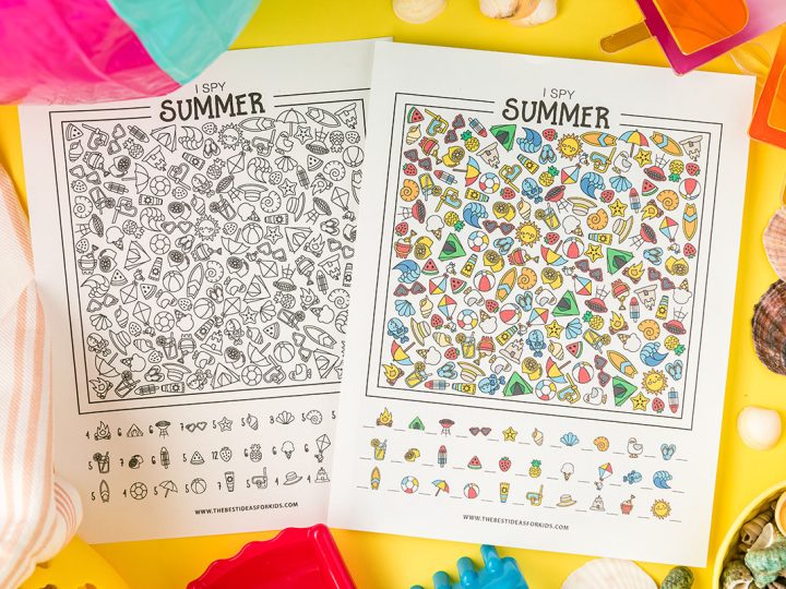 Image for I Spy Summer (Free Printables)