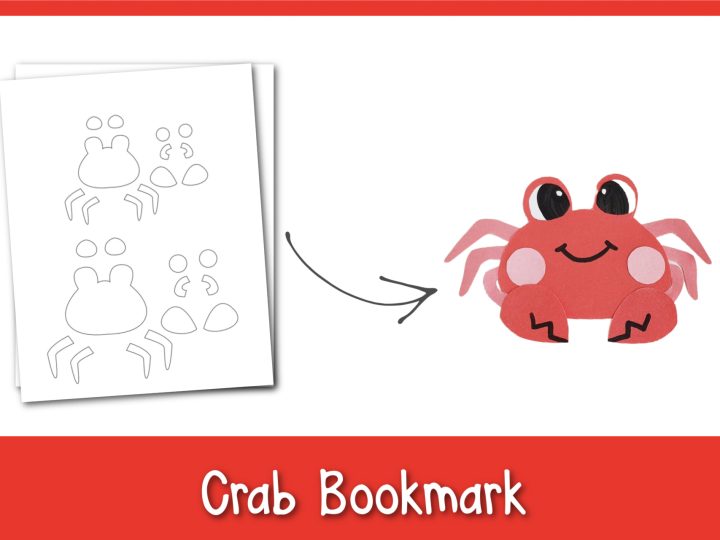 Image for Crab Bookmark Activity