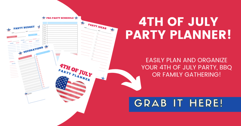 4th of july party planner