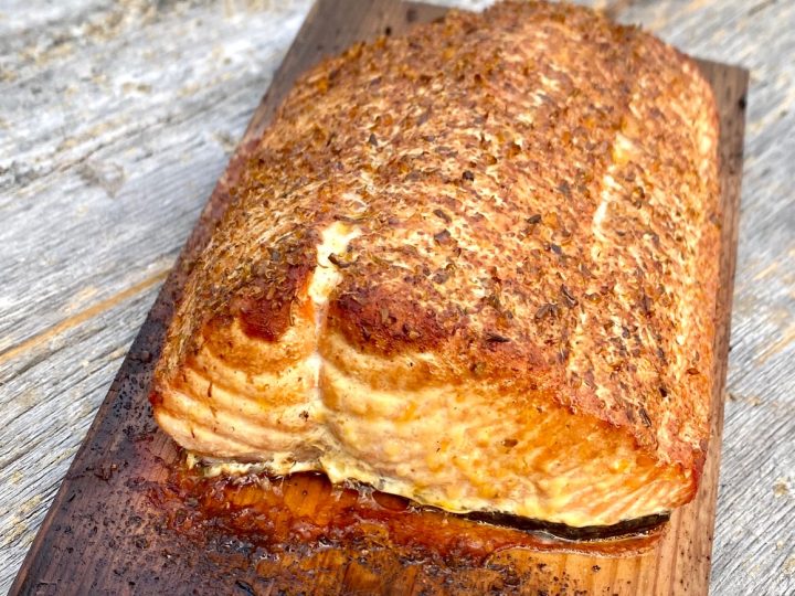 Image for Cedar Plank Salmon - The Art of Food and Wine
