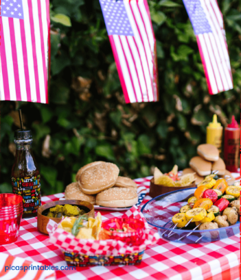 35 Delicious Fourth of July BBQ Party Food Ideas - Pica's Printables