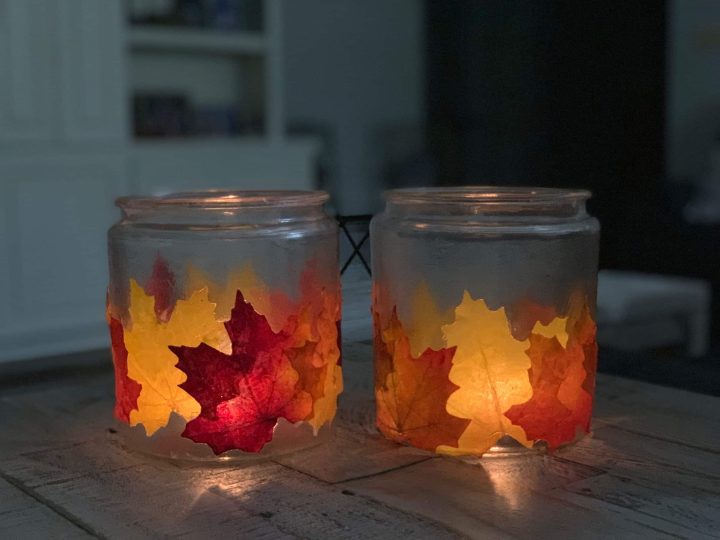 Image for Beautiful Fall Lantern Tutorial